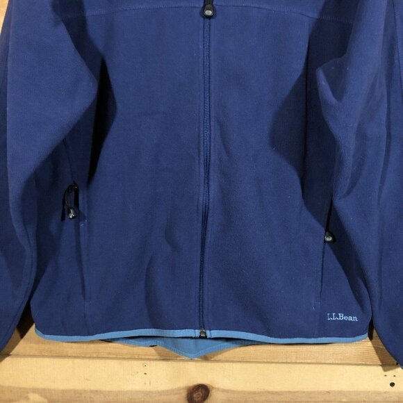 L.L. Bean Polartec Full Zip Fleece Jacket Mens Size Large Windblock Outdoors - Picture 4 of 11